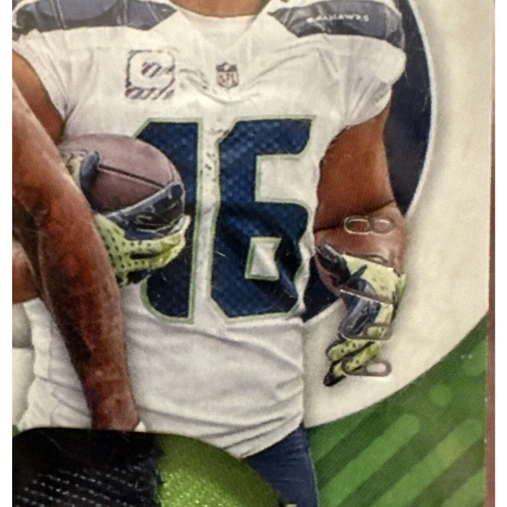 DK Metcalf Tyler Lockett 2024 Panini Absolute TTM #TTM-SEA Gold /99